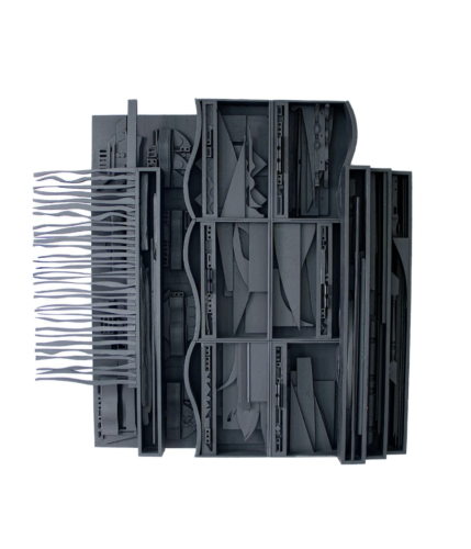 Louise Nevelson, Rain Garden Spikes, 1973