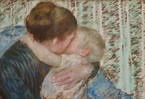 Mary Cassatt, A Goodnight Hug, 1880