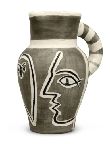 Pablo Picasso, Pichet gravé gris (A. R. 246), 1954